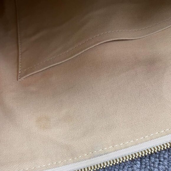 100% Authentic Louis Vuitton Totally White Damier Azur Canvas Tote Bag - Picture 15 of 16